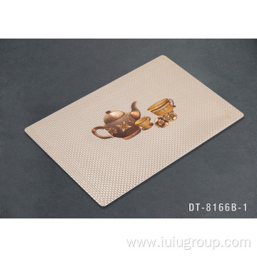 PVC Hyacinth Disposable Dining Mat